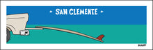 Load image into Gallery viewer, SAN CLEMENTE ~ TAILGATE SURFBOARD ~ 8x24