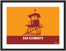 Load image into Gallery viewer, SAN CLEMENTE ~ CATCH A SURF ~ TOWER 1 ~ 16x20