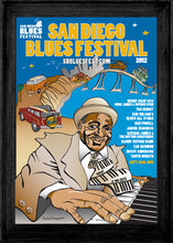 Load image into Gallery viewer, SAN DIEGO BLUES FESTIVAL 2012 ~ 12x18