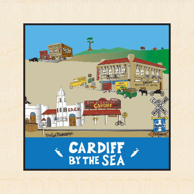 CARDIFF BY THE SEA ~ MERCANTILE HOTEL ~ 6x6