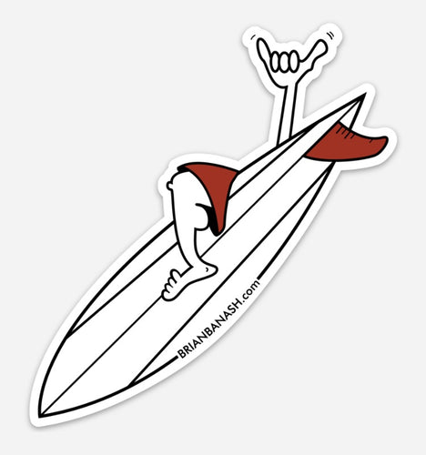 STONE GREMMY SURF ~ CLASSIC BOARD LOGO ~ STICKER ~ 5