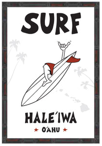 HALEIWA ~ SURF ~ 12x18