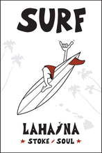 Load image into Gallery viewer, LAHAINA TOWN ~ SURF ~ 12x18