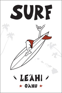 LEAHI (DIAMOND HEAD) ~ SURF ~ 12x18