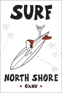 NORTH SHORE ~ SURF ~ 12x18