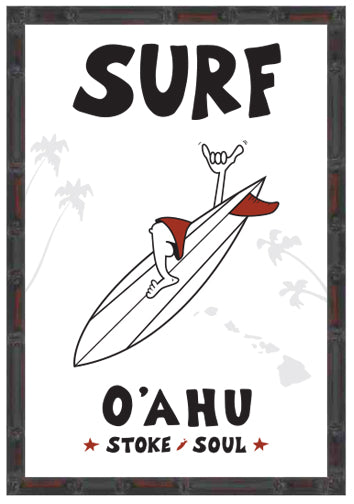 SURF OAHU ~ 12x18