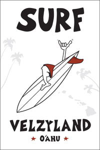 VELZYLAND ~ SURF ~ 12x18