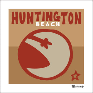 HUNTINGTON BEACH ~ TEAM RIDER ~ 12x12