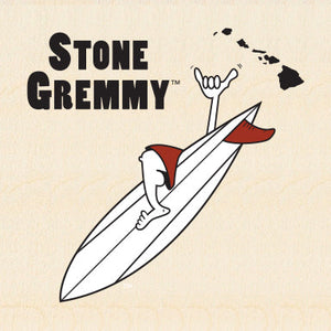 STONE GREMMY SURF ~ KAUAI ~ SHAKA ~ HAT