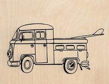 Load image into Gallery viewer, SIMPLE SURF TRUCK BUS ~ CARDIFF BY THE SEA ~ 8x10