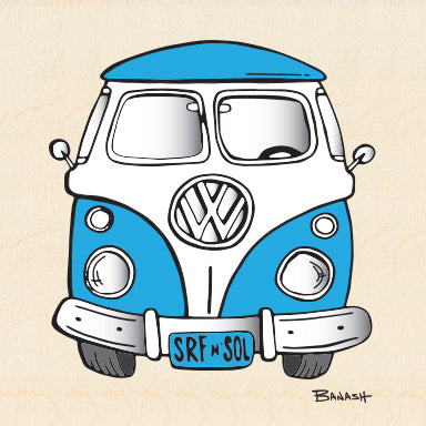 SIMPLE VW BUS GRILL ~ 6x6
