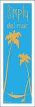 Load image into Gallery viewer, SIMPLY DEL MAR ~ HAMMOCK ~ SHAKA ~ SURFBOARD ~ 8x24