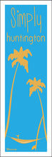 Load image into Gallery viewer, SIMPLY HUNTINGTON BEACH ~ HAMMOCK ~ SHAKA ~ SURFBOARD ~ 8x24