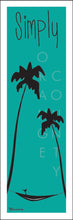 Load image into Gallery viewer, SIMPLY ORANGE COUNTY ~ VERTICAL ~ HAMMOCK ~ SHAKA ~ 8x24