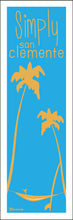 Load image into Gallery viewer, SIMPLY SAN CLEMENTE ~ HAMMOCK ~ SHAKA ~ SURFBOARD ~ 8x24