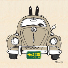 Load image into Gallery viewer, JACKSON HOLE ~ SKI VW BUG GRILL ~ 6x6