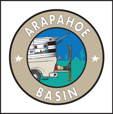 ARAPAHOE BASIN ~ TAILGATE SKI SHACK GREM ~ 12x12