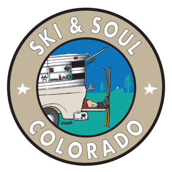 SKI & SOUL ~ COLORADO ~ STICKERS (15) ~ 4
