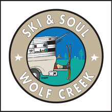 Load image into Gallery viewer, SKI &amp; SOUL WOLF CREEK ~ TAILGATE SKI SHACK GREM ~ 12x12