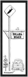 SOLANA BEACH ~ SURF XING ~ 8x24