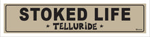 Load image into Gallery viewer, STOKED LIFE ~ TELLURIDE ~ 5x20