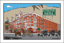 Load image into Gallery viewer, STRATER HOTEL ~ HISTORIC DOWNTOWN ~ DURANGO ~ HWY 550 ~ 12x18