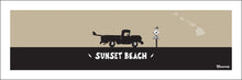Load image into Gallery viewer, SUNSET BEACH ~ SURF PICKUP ~ 8x24