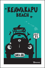 Load image into Gallery viewer, KEAWAKAPU BEACH ~ SURF BUG GRILL ~ 12x18
