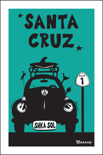 SANTA CRUZ ~ SURF BUG GRILL ~ 12x18