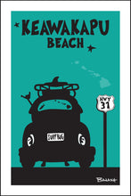 Load image into Gallery viewer, KEAWAKAPU BEACH ~ SURF BUG TAIL ~ 12x18
