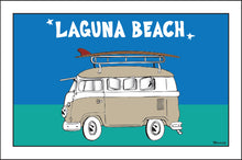 Load image into Gallery viewer, LAGUNA BEACH ~ SURF BUS ~ 12x18