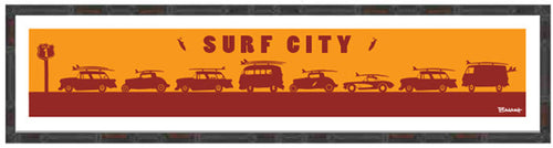 SURF CITY ~ HUNTINGTON BEACH ~ 8x36