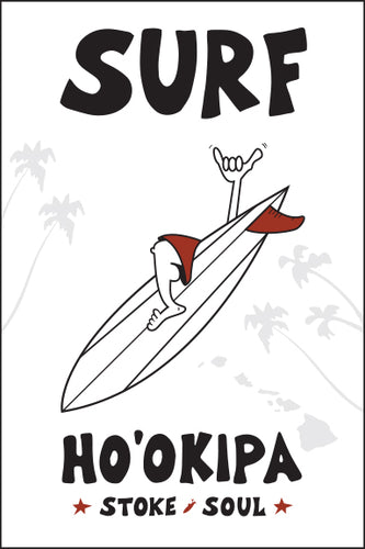 HOOKIPA ~ SURF ~ 12x18