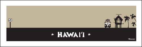 HAWAII ~ SURF HUT ~ 8x24