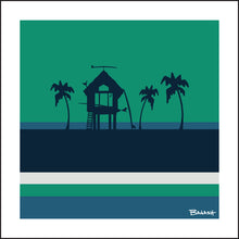 Load image into Gallery viewer, SURF HUT ~ OCEAN LINES ~ 12x12