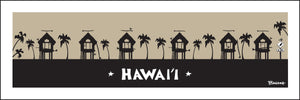 HAWAII ~ SURF HUTS ~ 8x24