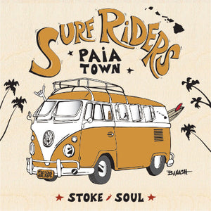PAIA TOWN ~ SURF RIDERS ~ 6x6