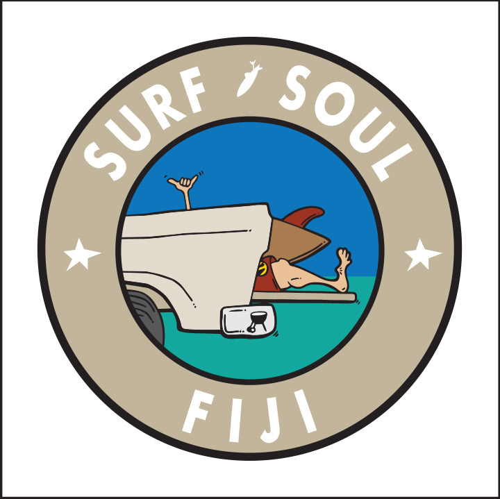 SURF SOUL ~ FIJI ~ TAILGATE SURF GREM ~ 12x12