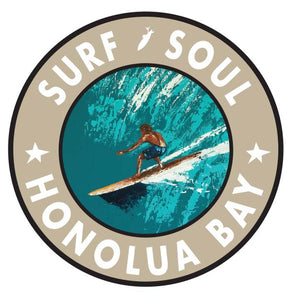 SURF SOUL ~ HONOLUA BAY ~ RIGHT FACE