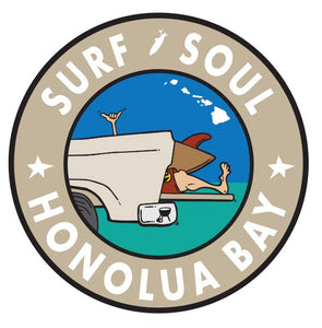 SURF SOUL ~ HONOLUA BAY ~ TAILGATE SURF GREM ~ BLUES SURF SOUL