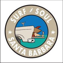 Load image into Gallery viewer, SURF SOUL ~ SANTA BARBARA ~ TAILGATE SURF GREM ~ 12x12