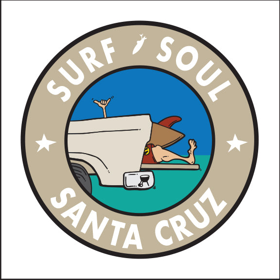 SURF SOUL ~ SANTA CRUZ ~ TAILGATE SURF GREM ~ 12x12