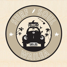 Load image into Gallery viewer, WAILEA TOWN ~ SURF SOUL ~ SURF BUG ~ 6x6