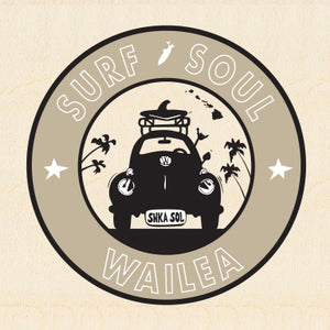 WAILEA TOWN ~ SURF SOUL ~ SURF BUG ~ 6x6