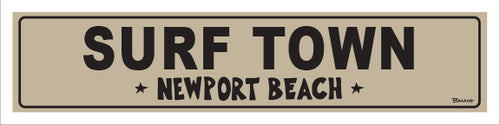 SURF TOWN ~ NEWPORT BEACH ~ 5x20