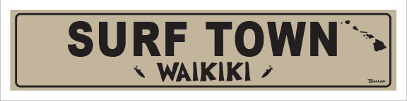 SURF TOWN ~ WAIKIKI ~ 5x20