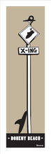 Load image into Gallery viewer, DOHENY BEACH ~ SURF XING ~ 8x24