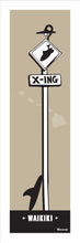 Load image into Gallery viewer, WAIKIKI ~ SURF XING ~ 8x24