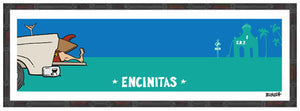 ENCINITAS ~ TAILGATE GREM ~ 8x24
