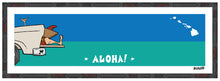 Load image into Gallery viewer, ALOHA ~ TAILGATE SURF GREM ~ HAWAII ~ 8x24